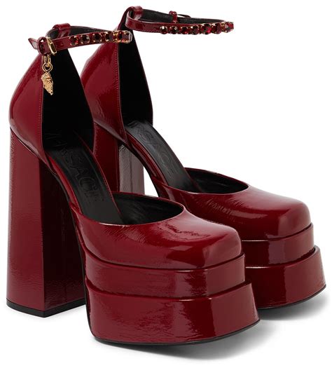 shoes versace red|versace red heels.